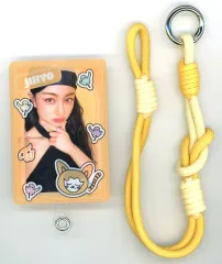 【中古】モバイル雑貨 ジヒョ フォンタブ＆ストラップ 「TWICE ＜THIS IS FOR＞ WORLD TOUR IN JAPAN」