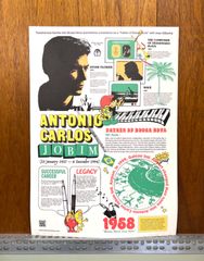 PASS THE PEAS Antonio Carlos Jobim アントニオ カルロス ジョビン ポスター ボサノヴァ
