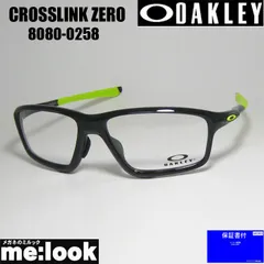 OAKLEY オークリー OX8080-0258 眼鏡 メガネ フレーム サングラス CROSSLINK ZERO クロスリンクゼロ  ポリッシュドブラック アジアンフィット