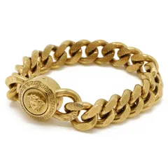 未使用に近い　VERSACE　ゴールド　チェーン　ブレスレット　喜平 90_DG08452-DJMT_KVOP_20_Medusa