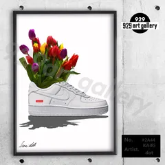 ナイキ/NIKE Air Force 1 スニーカーポスター A3サイズ 51X+buua4oL.jpg_BO30,255,255,