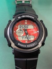 CASIO G-SHOCK GW-1100BJ 赤 電波ソーラー 動作品 - メルカリ