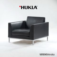 ソファ フクラ HUKLA VALIANT ヴァリアント 1Pソファ セミアニリンレザー 本革 シンプルモダン イタリアモダン シングルソファ 1人掛け