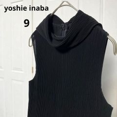 YOICHINAGASAWA ヨウイチナガサワ トップス ノースリーブ プリーツ 