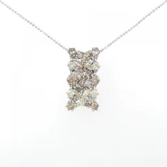 2024年最新】中古 ダイヤモンド ネックレス レディース K18WG 1.00ct