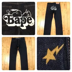 未使用・美品　SNOOPY × A BATHING APE  コラボ　レア A BATHING APEのフリマアイテム一覧