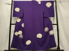 平和屋着物■アンティーク　大正ロマン　訪問着　乱菊　金彩　正絹　逸品　DAAS8446qp