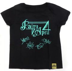 [중고] T 셔츠 Fairy April T 셔츠 블랙 여성용 프리 사이즈 [가장 카페 밴드 하자! ~1st Anniversary ~]