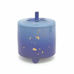 日本香堂 香炉 3号 釉彩金箔 九谷焼 78032