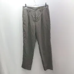 ◇ ⊂ COMME CA ISM コムサイズム ウエストゴム スラックス サイズS ブラウン メンズ E  【1502060017442】