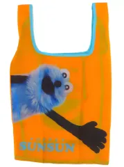 【中古】バッグ オレンジ エコバッグ 「パペットスンスン×スシロー」 対象ドリンク注文特典