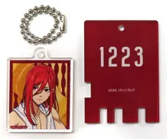 【中古】キーホルダー 千切豹馬 「ブルーロック×極楽湯・RAKU SPA エゴイストたちのふろロック トレーディング銭湯錠風キーホルダー 風呂の日Ver.」