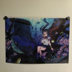 X853 ◆未開封品 Gユウスケ 海中登校 A3サイズ クリアポスター
