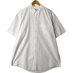 古着 ブルックスブラザーズ Brooks Brothers MAKERS 半袖 ボタンダウンシャツ USA製 メンズXL相当 ヴィンテージ/eaa566130