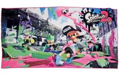 [중고]타월· 수건 (캐릭터) 메인 일러스트 무늬 버스타월[Splatoon2(스플라툰2)]