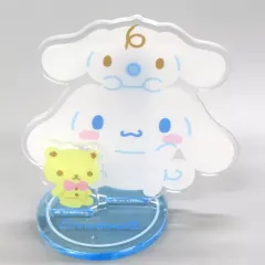 【中古】アクリルスタンド・アクリルパネル シナモロール＆みるく クリップ付きアクリルスタンド 「サンリオキャラクターズ」