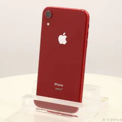 〔中古品〕 iPhoneXR 64GB プロダクトレッド MT062J／A SIMフリー【258】