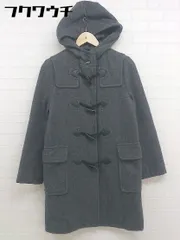 ■ Rhythm of Life UNITED ARROWS トグル ウール ダッフル コート サイズM ダークグレー系 レディース  【中古】 【1111010008968】