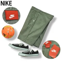 【新品未使用】 【タグ付き】 ナイキ NIKE コットン ショート パンツ ショーツ ボタンフライ M ドット柄 オリーブ スポーツ カジュアル ストリート タウンユース メンズ