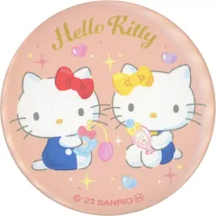 【中古】雑貨 ハローキティ＆ハローミミィ 缶ミラー 「サンリオキャラクターズ×セブンイレブン」 対象お菓子購入特典