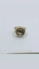 【❗️✨AG925 ✨❗️】ヴィンテージ調　GUCCI グッチ 指輪 シルバー925 GGロゴ ユニセックス リング