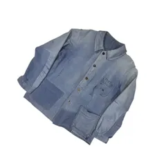 40s French Work "Moleskin" Jacket Faded&Damage Specialのサムネイル