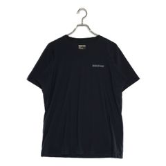 中古 メンズ ブリーフィング BRIEFING 半袖シャツ M 紺 ネイビー クルーネック シンプル