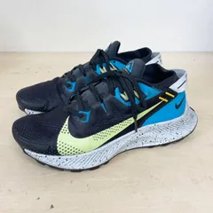 ナイキ ペガサストレイル2 ランニングシューズ 25.5cm ブラック ブルー