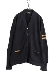 レア⭐︎40's レタードセーター lettered sweater ネイビー 2025年最新】lettered sweaterの人気アイテム - メルカリ