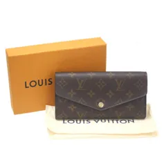 LOUIS VUITTON / ルイヴィトン ポルトフォイユサラ二つ折り長財布 モノグラム ブラウン M60531 RFID NO Bランク
