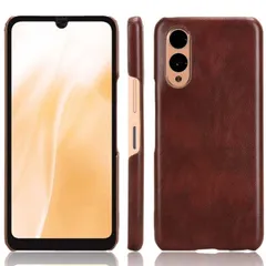 arrows We2 ケース F-52E レザー ハード ケース 【Color】ブラウン