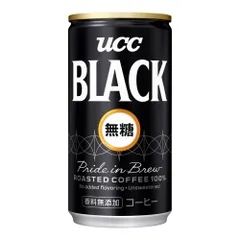 【数量限定】缶コーヒー185ml×30本 UCC BLACK ブラック無糖のサムネイル