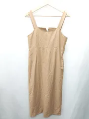 ◇ green label relaxing グリーンレーベル UNITED ARROWS キャミソール マキシ ワンピース サイズM ブラウン レディース E  【1408220025763】のサムネイル