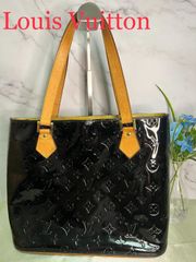 ⑳ Louis Vuitton ルイヴィトン ヴェルニ トートバッグ ヒューストン  ブラック 黒
