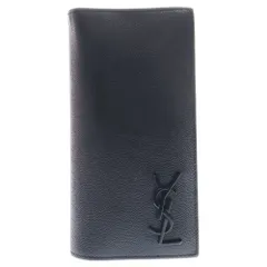 SAINT LAURENT PARIS (サンローランパリ) Logo Long Wallet ロゴ ロング ウォレット 長財布 ブラック 529981・0623
