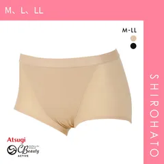 【メール便】【SHIROHATO公式】【正規品・新品】アツギ ATSUGI クリアビューティ アクティブ ストレッチメッシュ スポーツショーツ 吸汗速乾 M L LL(M、L、LL)