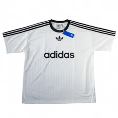 adidas アディダス アディカラー 半袖Tシャツ ユニフォーム ホワイト 3XL 新古品 Y2K