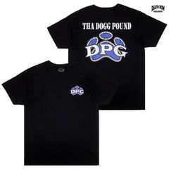 DEATH ROW RECORDS × THA DOGG POUND DPG DIAMOND PAW Tシャツ【BLACK】 (L・XL・2XL)(デスロウレコード DPG ザドッグパウンド SNOOP DOGG スヌープドッグ DAZ KURUPT 半袖 )