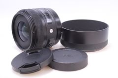 【良品】SIGMA 30mm F1.4 DC HSM Canon EF-Sマウント レンズ 単焦点 標準 APS-C Art 一眼レフ 専用