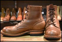 8D 良品 BEAMS別注 10年】レッドウィング 8154 ネイビー