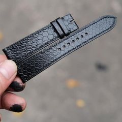 腕時計ベルト革　フラットタイプ　  ヘビ革　ヘビレザー　時計バンド 本革 腕時計バンド 交換ベルト 凹凸型 特殊形状 9mm 〜 17mm 18mm 19mm 20mm 21mm 22mm 23mm 24mm 25mm 交換用工具付