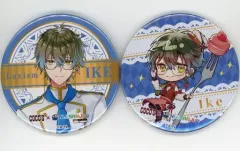 【中古】バッジ・ピンズ アイク・イーヴランド ビッグ缶バッジ2個セット 「ココス×バーチャルYouTuber にじさんじ＆NIJISANJI EN 食べつくせ! 美味しいエンタメ配信中/Luxiem as COCO’S staff!?」 ゼンショーネットストア