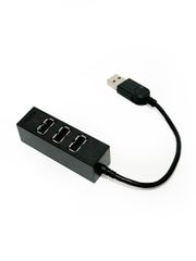 エレコム USB2.0ハブ 短ケーブル 4ポート U2H-TZ426B 動作確認済 マグネット搭載 180度回転スイングコネクタ