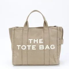 美品 マークジェイコブス ロゴ トラベラートート バッグ 肩掛け ショルダー ハンド A4 ベージュ おしゃれ レディース ELE BM26-2【中古】