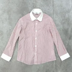 waltz by BEAMS DESIGN　120㎝　ストライプシャツ　長袖シャツ　ブラウス　フォーマル　卒業　入学　発表会　七五三　ワルツ バイ ビームスデザイン