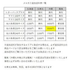 追加送料　￥5500　専用ページ