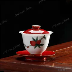 松永朱泥龍仙人文桃型水滴急須 松永朱泥龍仙人文桃型水滴急須 - メルカリ