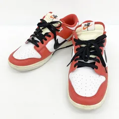 NIKE Dunk Low Retro PRM Chicago Split DZ2536-600 スニーカー ローカット シューズ メンズ 28cm レッド系 ナイキ 靴 DF13682■