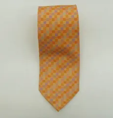 25新品・未使用 ランセル LANCEL シルク柄ネクタイ フランス製