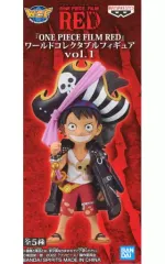 【中古】フィギュア モンキー・D・ルフィ 「ワンピース FILM RED」 ワールドコレクタブルフィギュアvol.1